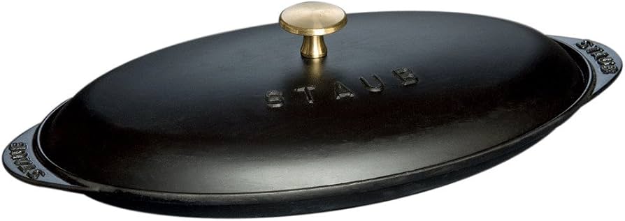 Amazon.co.jp : staub ストウブ 「 シャローオーバルホットプレート