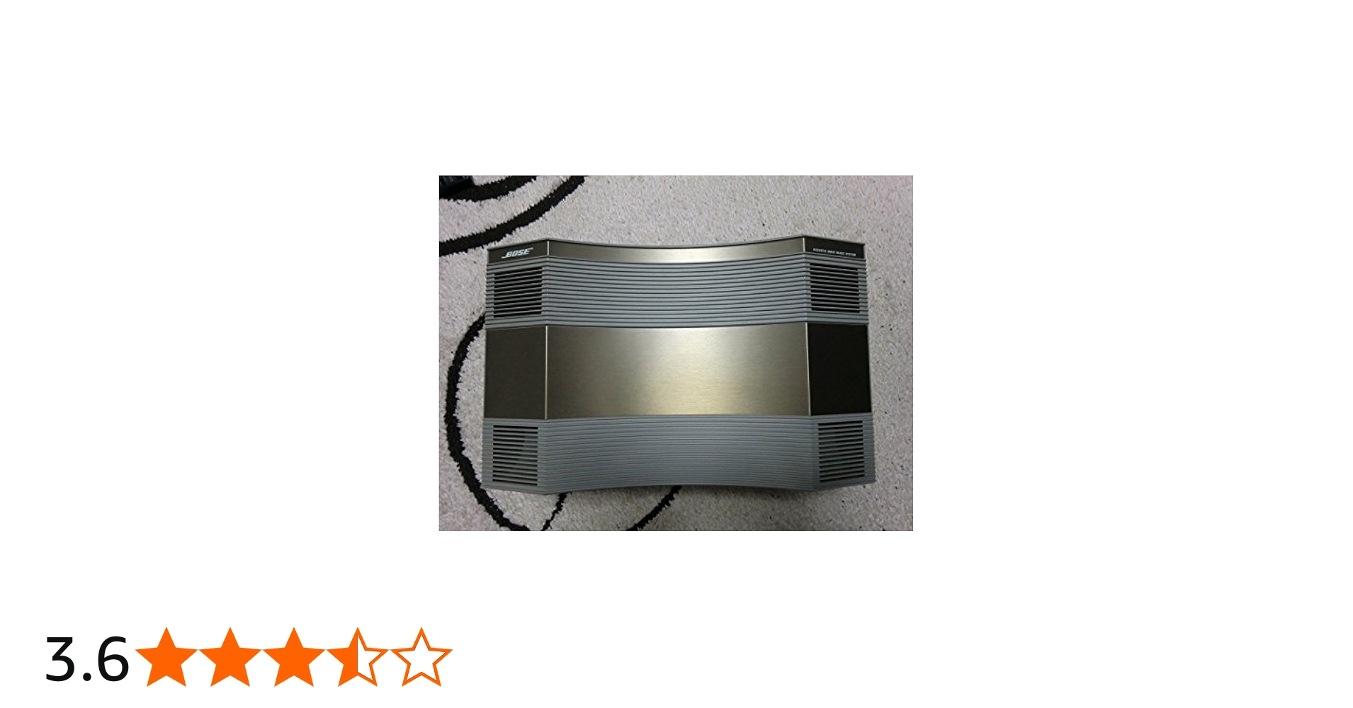 Amazon.co.jp: Bose AW-1D Acoustic Wave Music System CDラジカセ