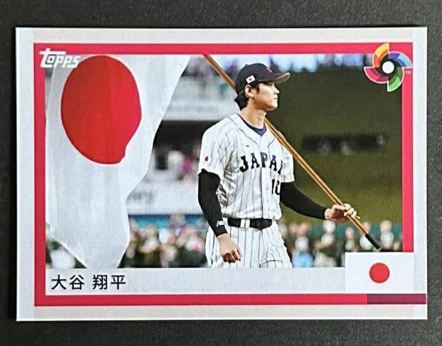 大谷翔平 topps now 大会初の二刀流 /49 WBC 優勝 2023 大谷翔平 topps