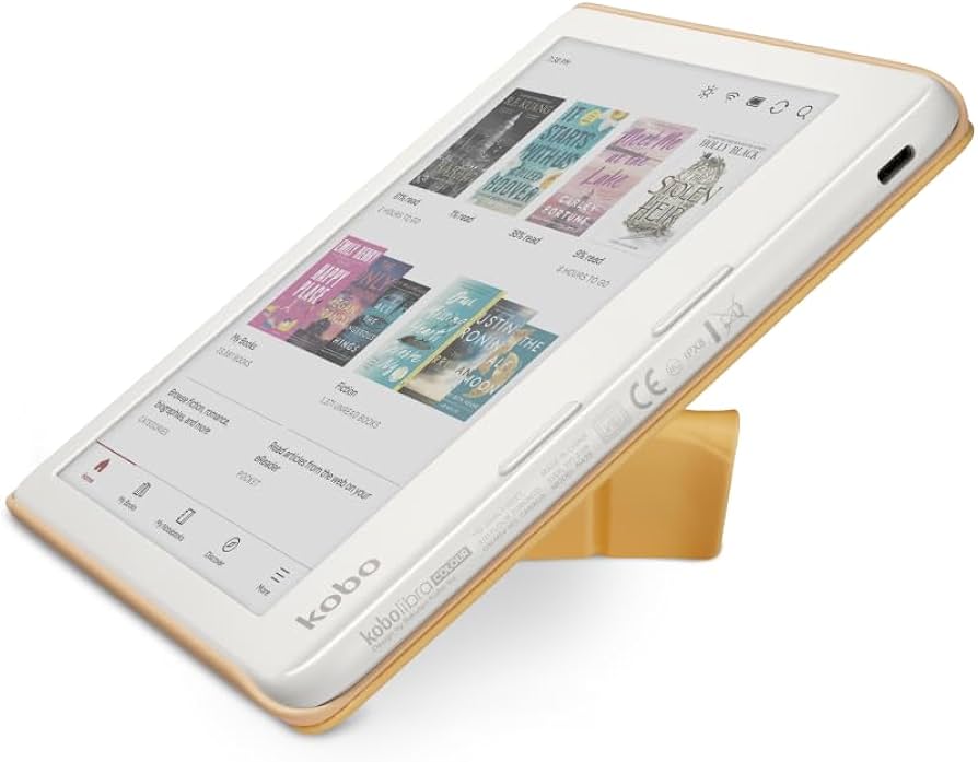 Amazon.com: Kobo Libra Colour White eReader with Case Bundle