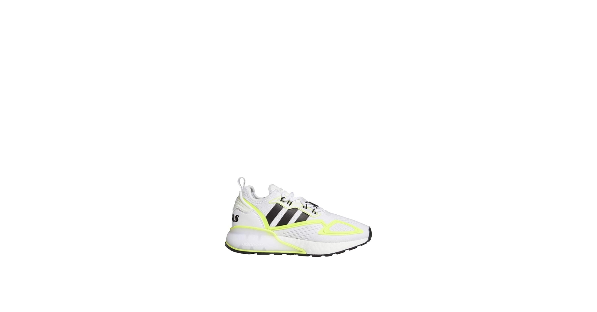 Amazon.com | adidas ZX 2K Boost Shoes Kids', White, Size 6 | Running