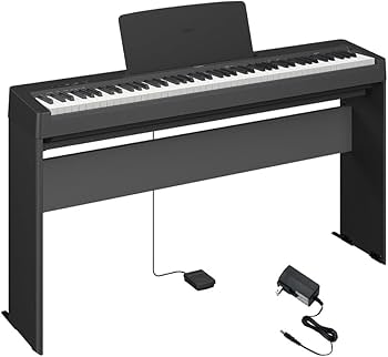 Amazon | YAMAHA P-145B ブラック 電子ピアノ 88鍵盤 専用スタンド