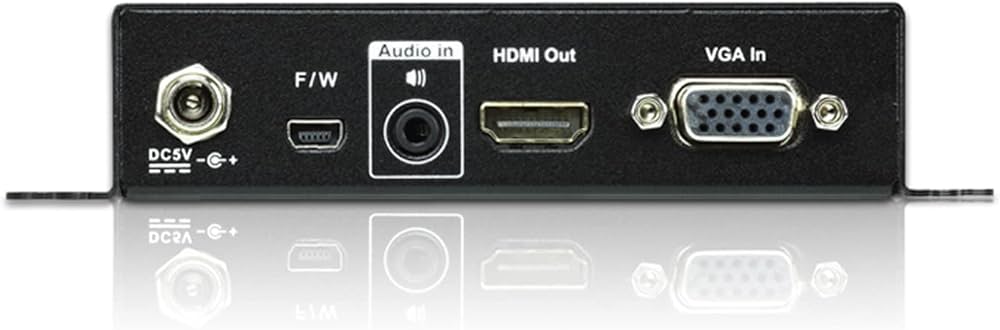 Amazon.co.jp: スケーラー搭載オーディオ・VGA → HDMIコンバーター