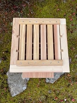 Amazon.co.jp: 日本みつばち用 飼育箱 簡単 重箱式巣箱 待ち箱 養蜂