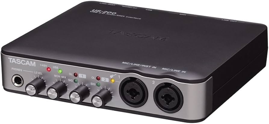 Amazon.co.jp: TASCAM PCオーディオインターフェース USB2.0接続 US