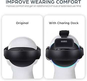 Amazon.com: KKCOBVR Battery Head Strap with 10000 mAh Compatible