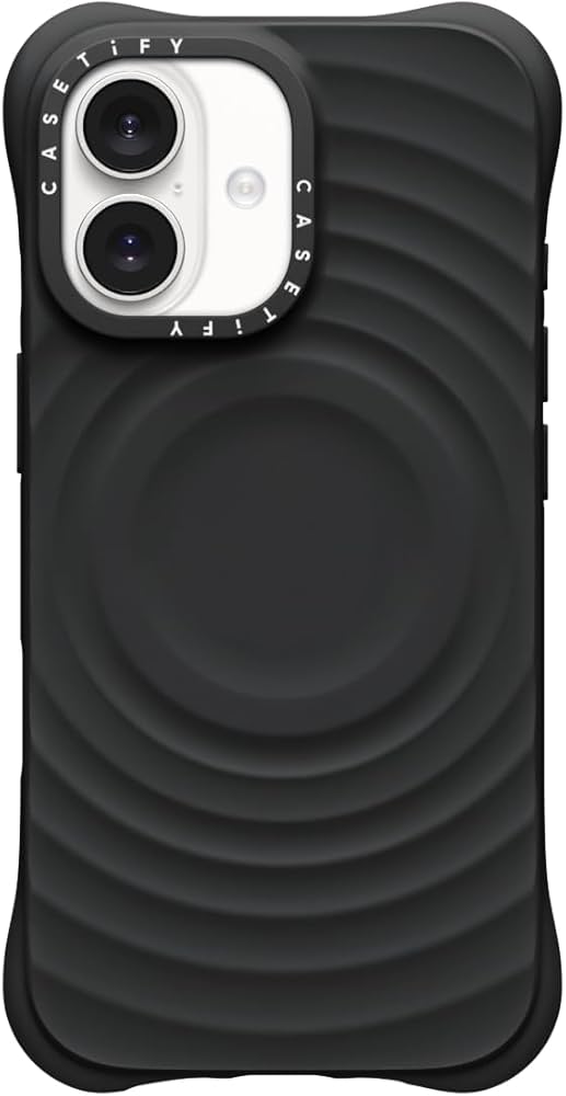 Amazon.co.jp: CASETiFY ウェーブ シリコン iPhone 17 ケース [波型