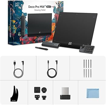 Amazon.co.jp: XPPen Deco Pro XLW (Gen2) 15x9インチ ペンタブレット