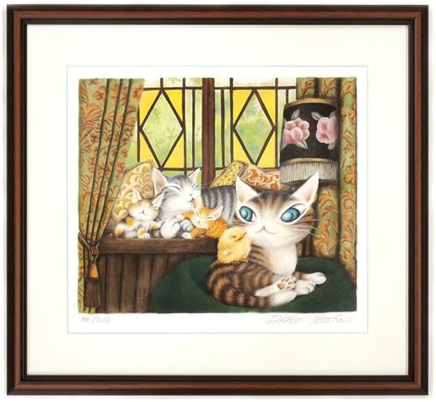 Amazon | わちふぃーるど 版画 「アルスのダヤン」 池田あきこ