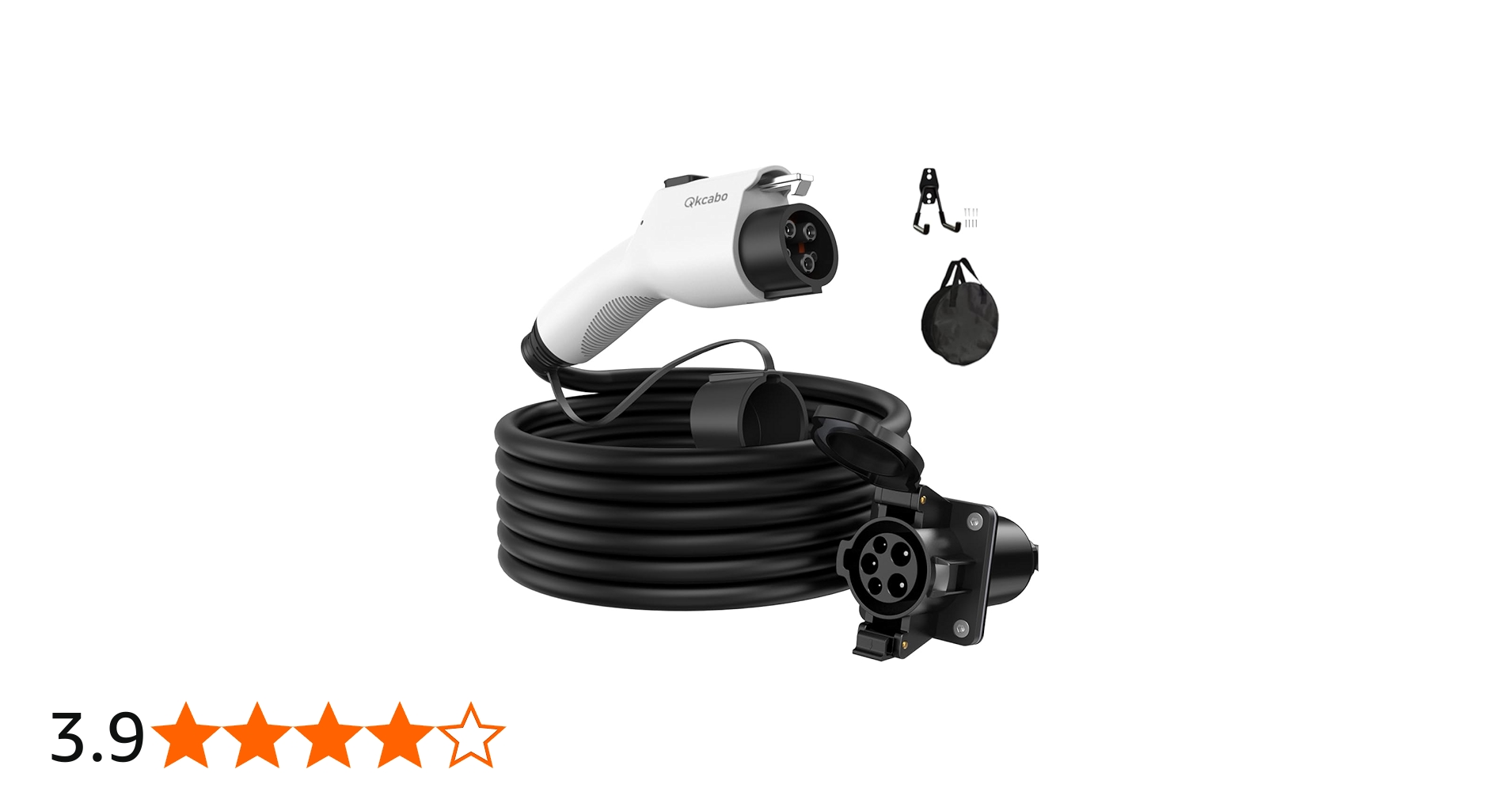 Amazon.co.jp: Qkcabo 32A 電気自動車充電器延長ケーブル、100-250V