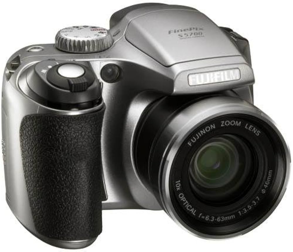 Fujifilm FinePix S5700 Digital Camera - Silver (7.0MP, 10x Optical