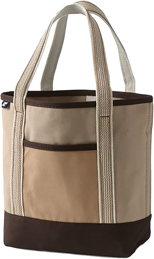 Amazon | [ランズエンド] トート ／ フルカラー ／ オープントップ