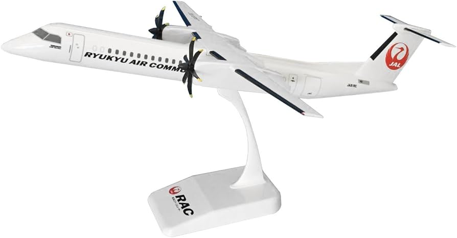Amazon | ジャルックス 1/100 DHC-8-400 RAC 琉球エアコミューター