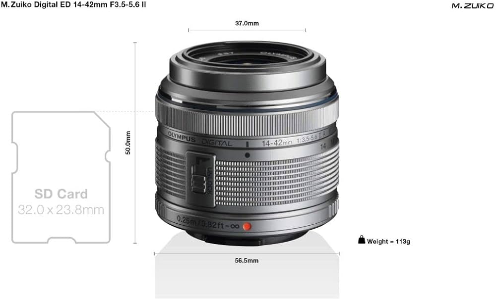 Amazon.co.jp: OLYMPUS 標準ズームレンズ M.ZUIKO DIGITAL 14-42mm F3