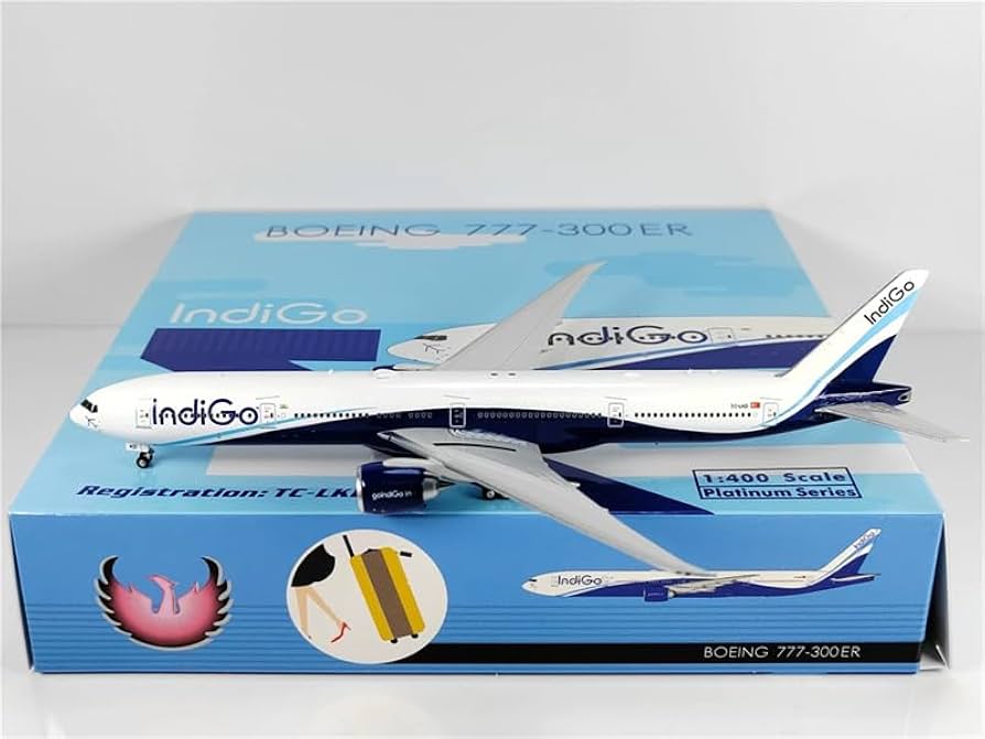 Amazon.com: ACE HOBBY Phoenix for Indigo Air for Boeing B777-300ER