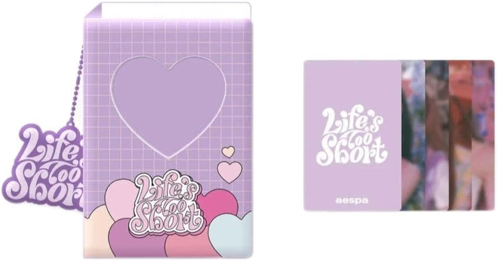 Amazon.co.jp: aespa ニンニン トレカ Life's Too Short トレカケース