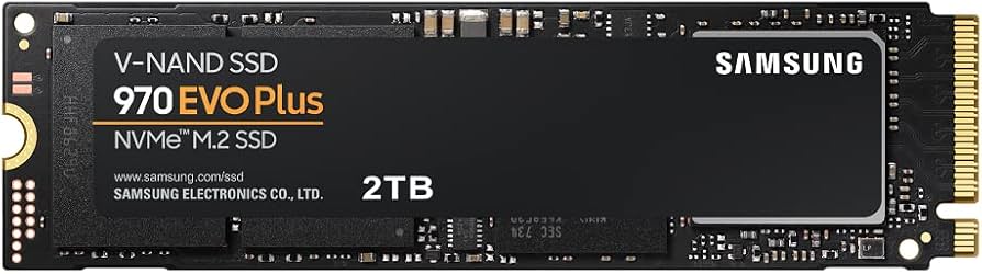 Amazon.com: SAMSUNG 970 EVO Plus SSD 2TB NVMe M.2 Internal Solid