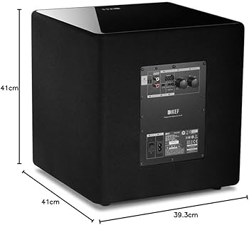 Amazon.co.jp: KEF Kube12b 12インチ 300ワット電源サブウーファー