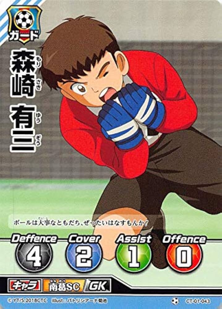 Amazon.co.jp: キャプテン翼FCG CT01-043 森崎有三（ノーマル