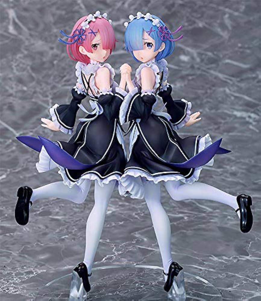 Amazon.co.jp: Re:ゼロから始める異世界生活 レム&ラム Twins Ver. 1/7