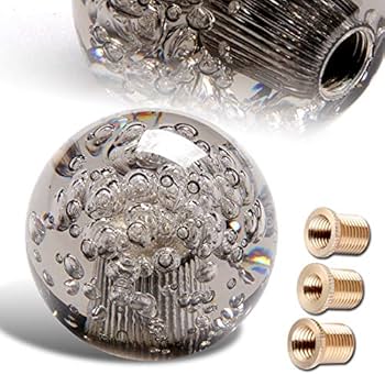 Amazon | W-Power 350mm VIP クリスタルバブル 3スポークステアリング