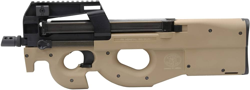 Amazon.co.jp: CyberGun FN HERSTAL P90 GBB (JPversion) TAN [WE OEM