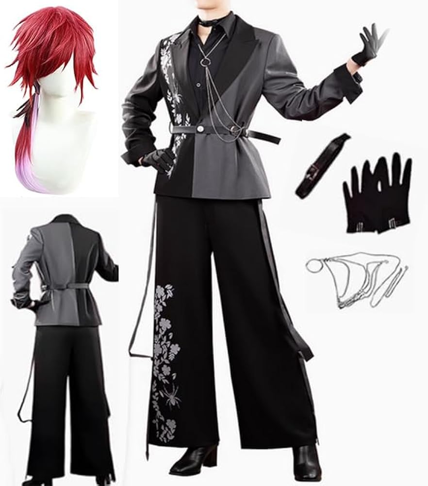 Amazon.co.jp: [楽コス] ローレン·イロアス コスプレ衣装 黒い 制服