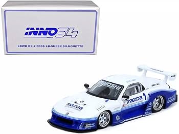 Amazon | INNO Models イノモデル 1/64 マツダ RX7 (FD3S) LB-WORKS