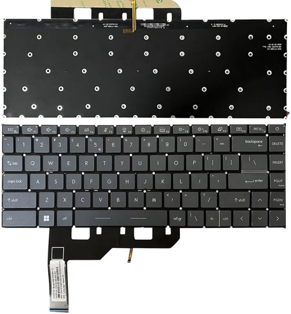 Amazon | PCラップトップ部品交換キーボード MSI GE66 RAIDER/MS-1541