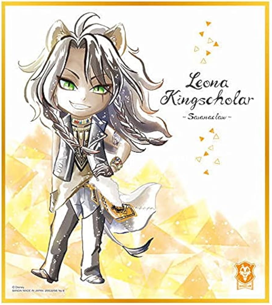 Amazon | ディズニー ツイステッドワンダーランド 色紙ART [6.レオナ