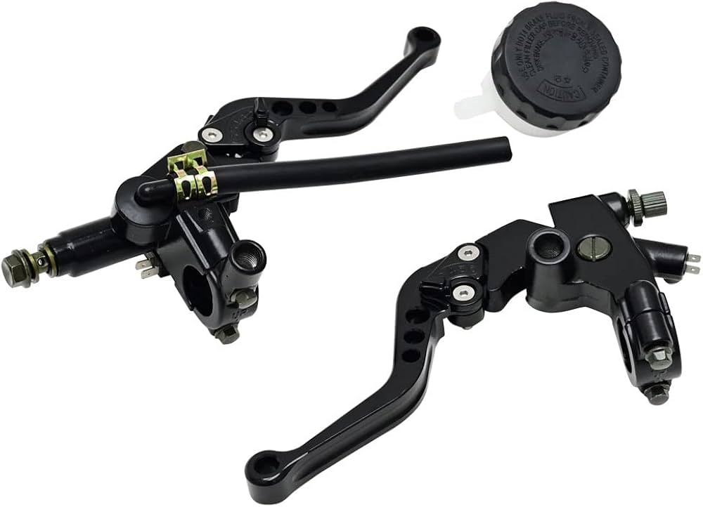 Amazon.co.jp: 汎用 別体マスターシリンダー ブレーキ クラッチ レバー