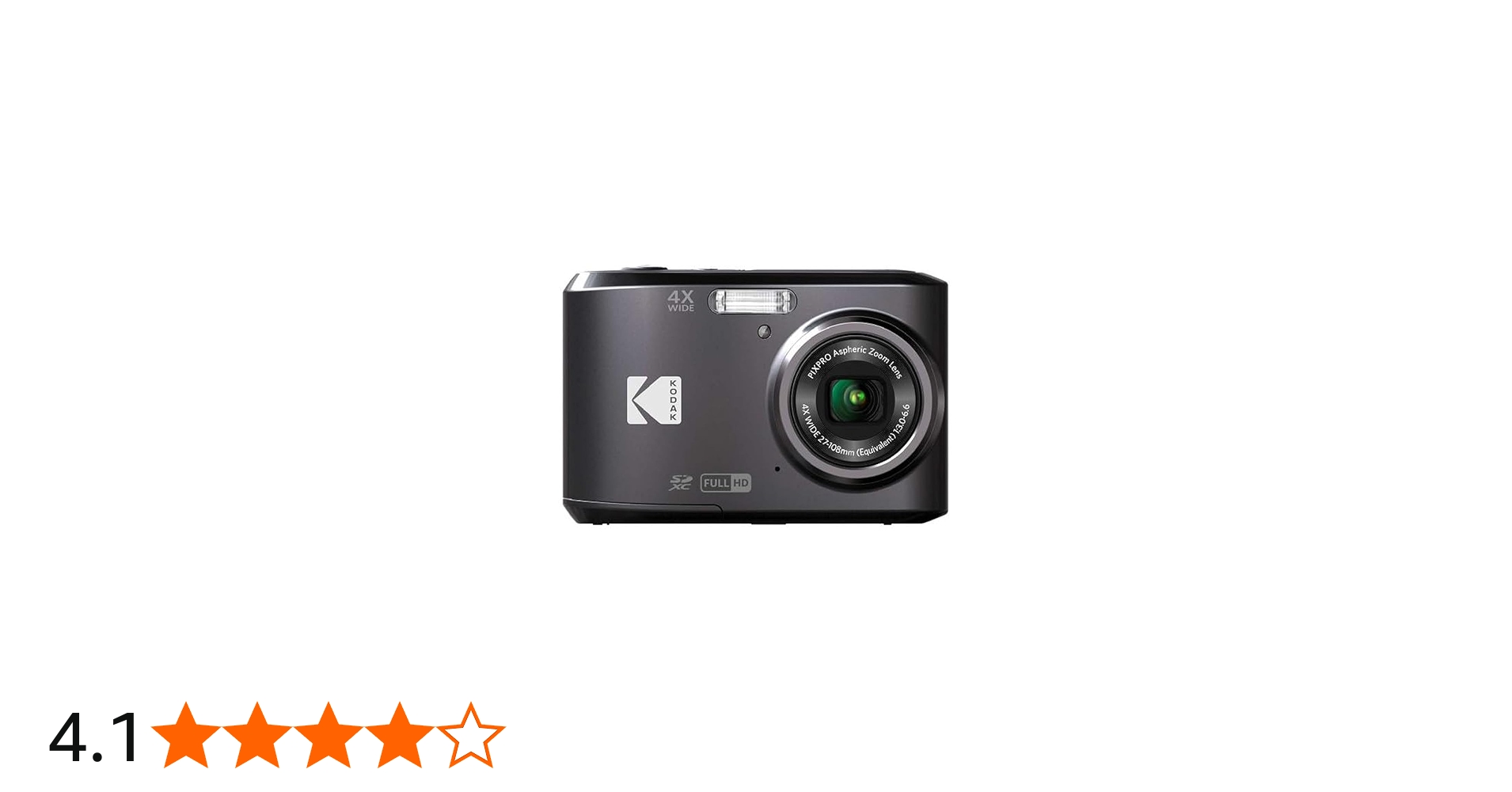 Buy Kodak PIXPRO Friendly Zoom FZ43 16 MP Digital Camera with 4X