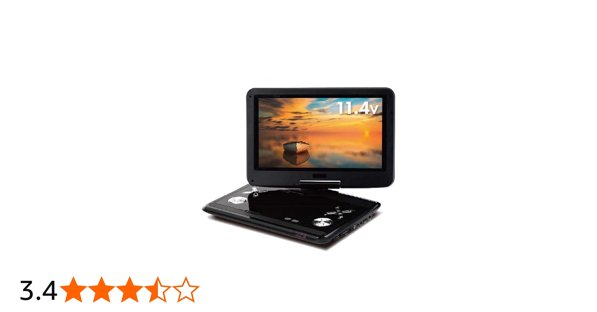 Amazon.co.jp: 山善 キュリオム ポータブルDVDプレーヤー CPRM対応