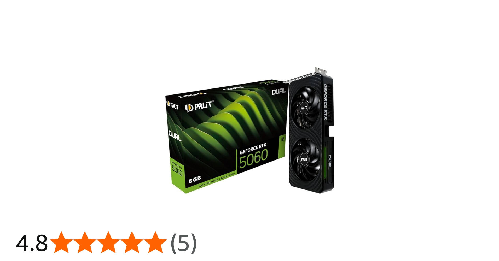 Amazon | Palit(パリット) RTX 5060 Dual 8GB / NE75060019P1-GB2063D