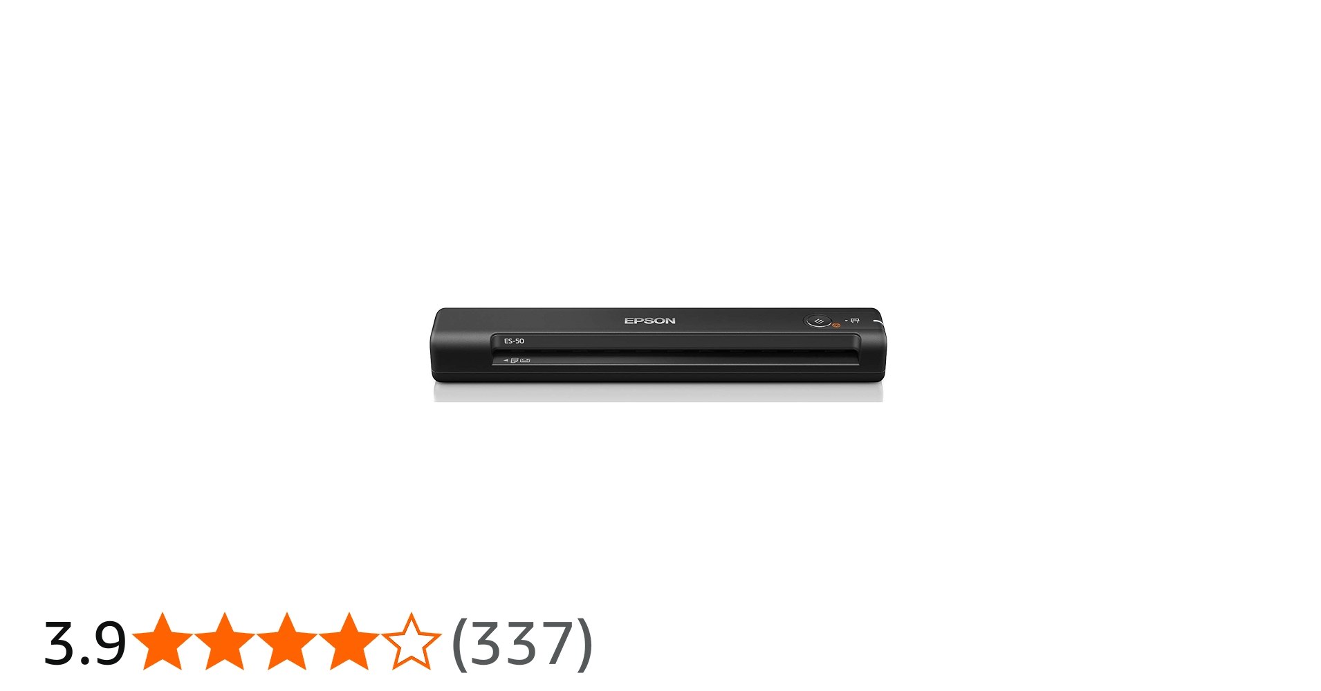 Amazon | エプソン スキャナー ES-50 (モバイル/A4/USB対応/ブラック