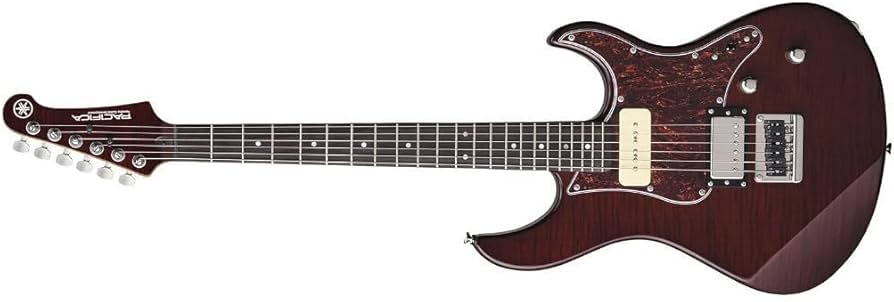 Amazon.com: Yamaha Pacifica PAC611HFM RB Solid-Body Electric