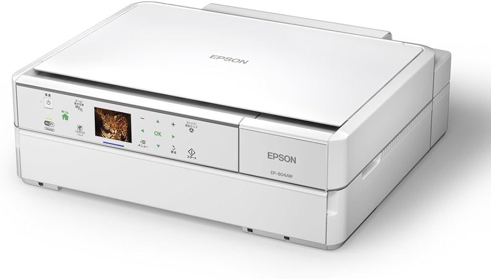 Amazon.co.jp: EPSON Colorio インクジェット複合機 EP-804AW 有線