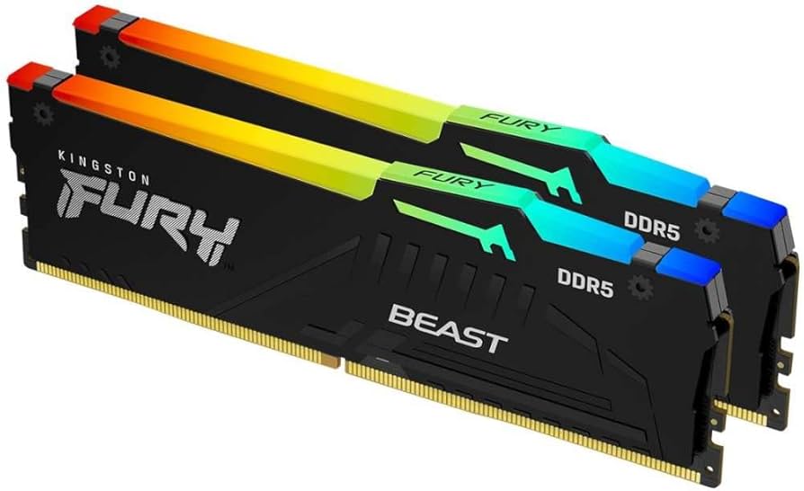 Amazon.co.jp: Kingston FURY Beast DDR5 RGB EXPO 16GB (2x8GB
