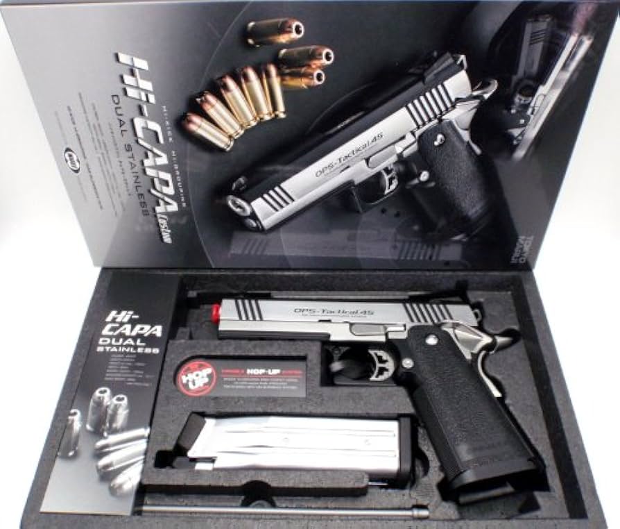 Amazon | 【BB弾1500発付】 東京マルイ ハイキャパカスタム デュアル