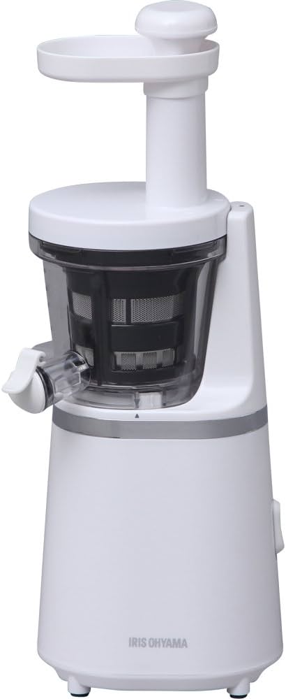 Amazon.co.jp: アイリスオーヤマ スロージューサー ホワイト ISJ-56-W