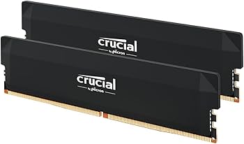 Crucial Pro DDR5 RAM 32GB Kit (2x16GB) 6400MHz CL38, Overclocking