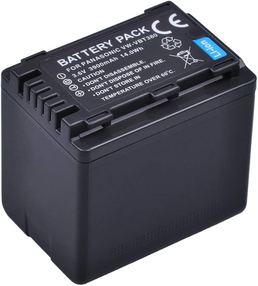 Amazon.com : Battery Pack for Panasonic HC-VX980 HC-VX980M HC