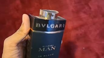 Amazon.com : Bvlgari Man in Black Eau de Parfum Spray for Men, 3.4