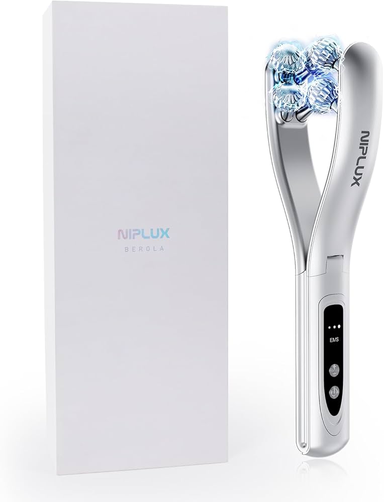 Amazon.co.jp: NIPLUX BEROLA 左右対称 リフトケア 美顔ローラー EMS