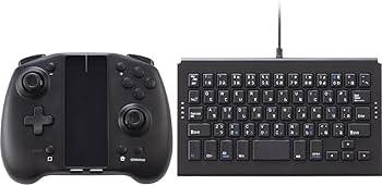 Amazon.co.jp: CYBER ・ キーボード付きダブルスタイルコントローラー