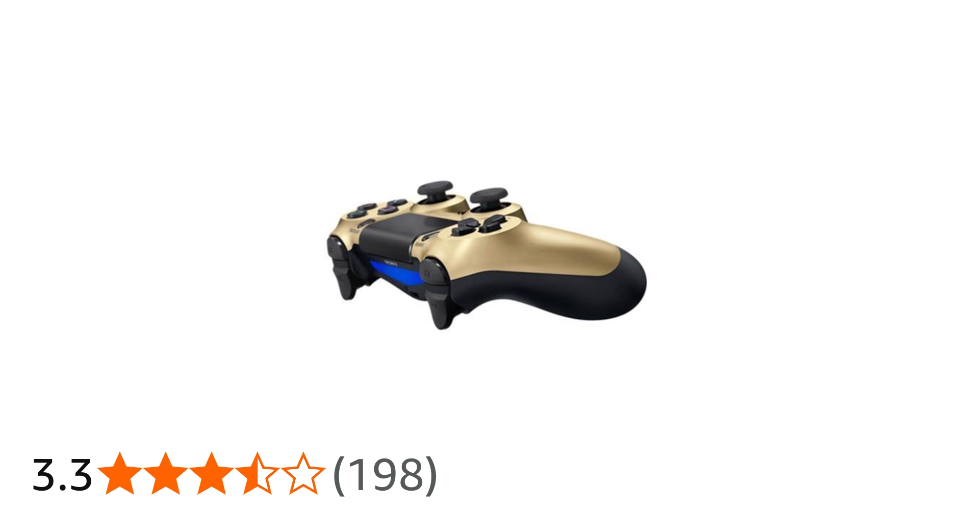 Amazon.co.jp: ワイヤレスコントローラー (DUALSHOCK 4) ゴールド