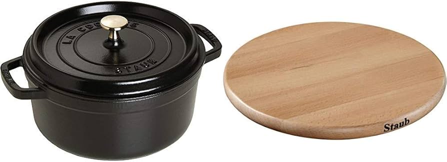 Amazon.co.jp: staub ストウブ 「 ピコ ココット ラウンド ブラック