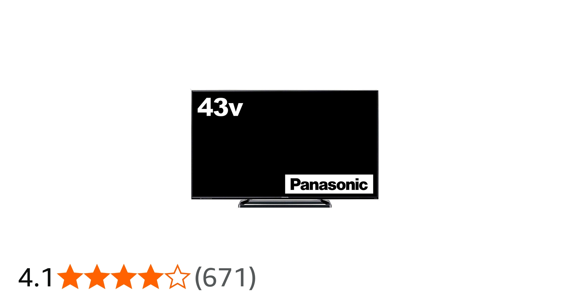 Amazon | パナソニック 43V型 液晶テレビ ビエラ TH-43E300 フル
