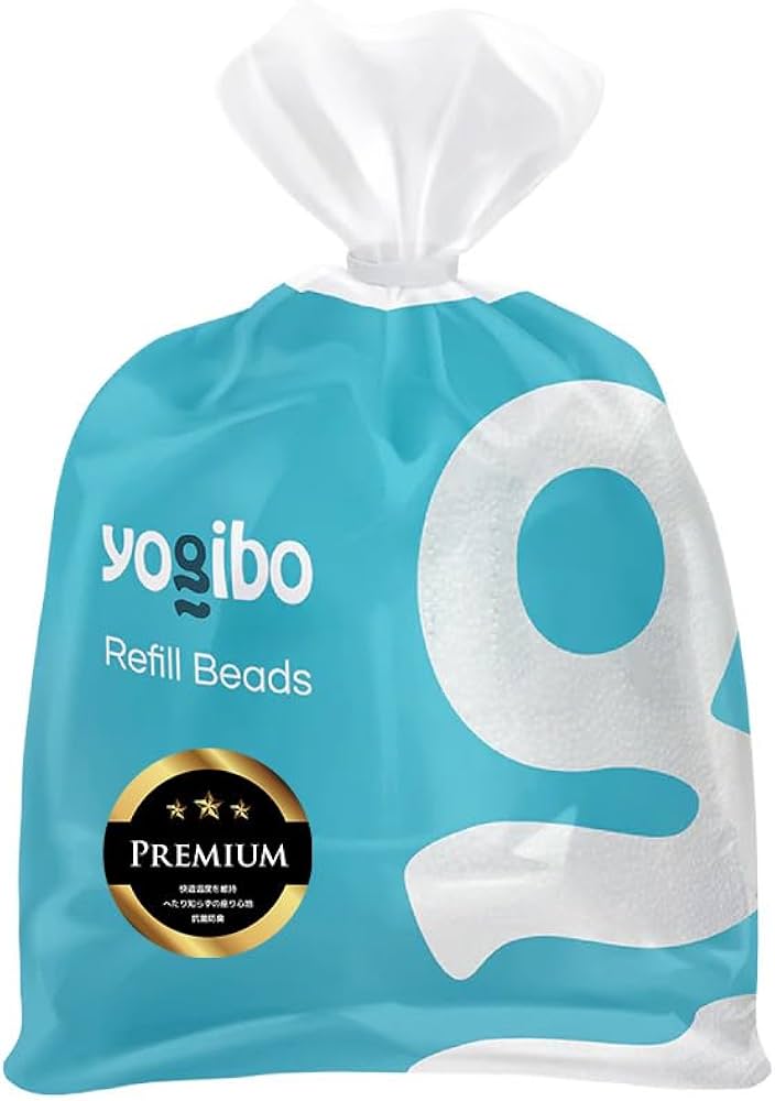 Amazon.co.jp: Yogibo Premium 補充ビーズ（750g / 44L） 発泡ビーズ