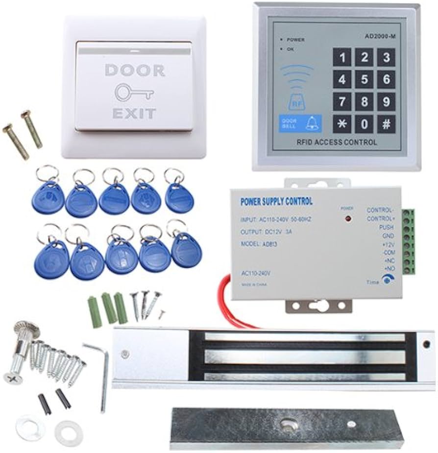 Amazon.com: AGPTEK RFID Door Access Control System Kit, Home
